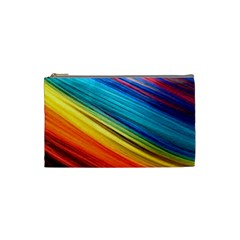 Rainbow Cosmetic Bag (small) by NSGLOBALDESIGNS2