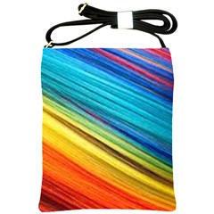 Rainbow Shoulder Sling Bag by NSGLOBALDESIGNS2