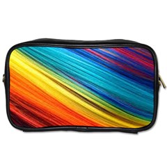 Rainbow Toiletries Bag (one Side) by NSGLOBALDESIGNS2