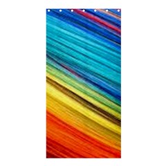 Rainbow Shower Curtain 36  X 72  (stall)  by NSGLOBALDESIGNS2