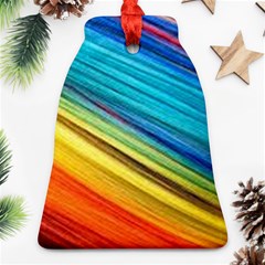 Rainbow Bell Ornament (two Sides) by NSGLOBALDESIGNS2