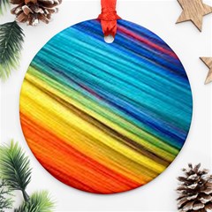 Rainbow Ornament (round) by NSGLOBALDESIGNS2