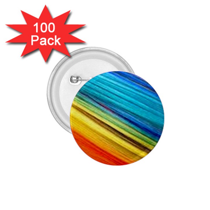 RAINBOW 1.75  Buttons (100 pack) 