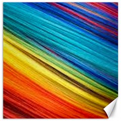 Rainbow Canvas 20  X 20  by NSGLOBALDESIGNS2