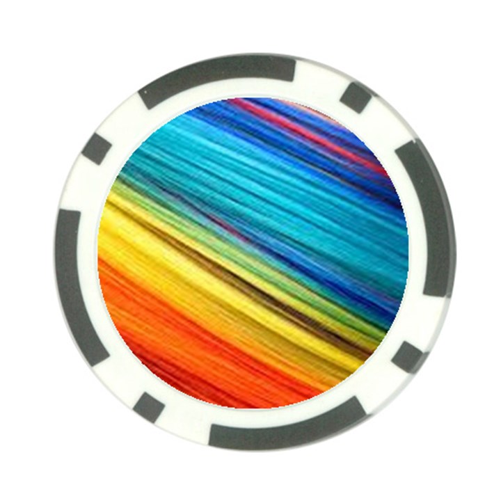 RAINBOW Poker Chip Card Guard (10 pack)