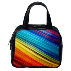 Rainbow Classic Handbag (one Side) by NSGLOBALDESIGNS2