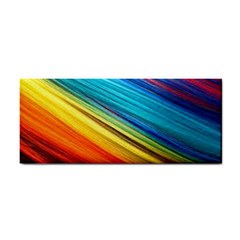 Rainbow Hand Towel by NSGLOBALDESIGNS2