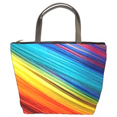 Rainbow Bucket Bag by NSGLOBALDESIGNS2