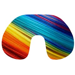 Rainbow Travel Neck Pillows by NSGLOBALDESIGNS2