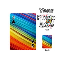 Rainbow Playing Cards 54 (mini) by NSGLOBALDESIGNS2