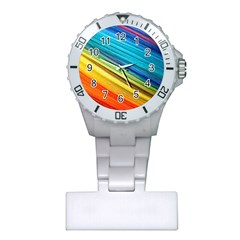 Rainbow Plastic Nurses Watch by NSGLOBALDESIGNS2