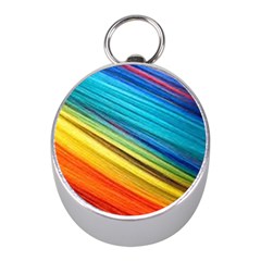 Rainbow Mini Silver Compasses by NSGLOBALDESIGNS2