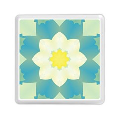 Pattern Flower Abstract Pastel Memory Card Reader (square) by Simbadda