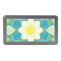 Pattern Flower Abstract Pastel Memory Card Reader (mini) by Simbadda