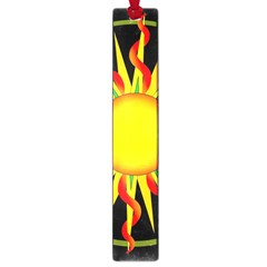 Mandala Sun Graphic Design Large Book Marks by Simbadda