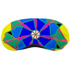 Mandala Wheel Pattern Ornament Sleeping Masks