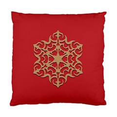 Ornament Flower Pattern Jewelry Standard Cushion Case (two Sides) by Simbadda