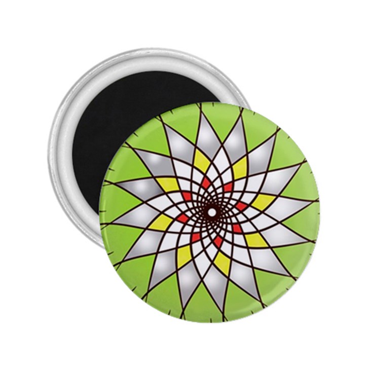 Mandala Model Figure Graphics 2.25  Magnets