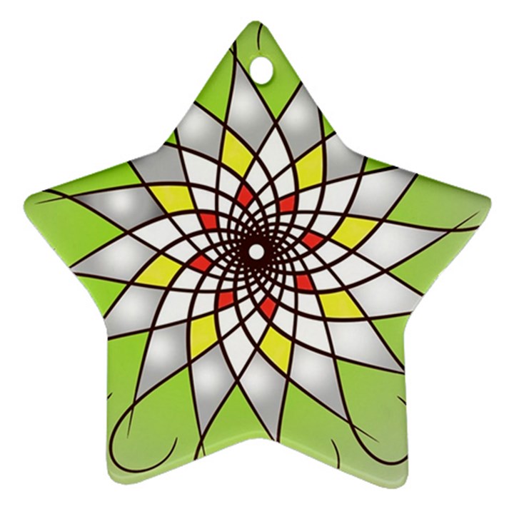 Mandala Model Figure Graphics Ornament (Star)