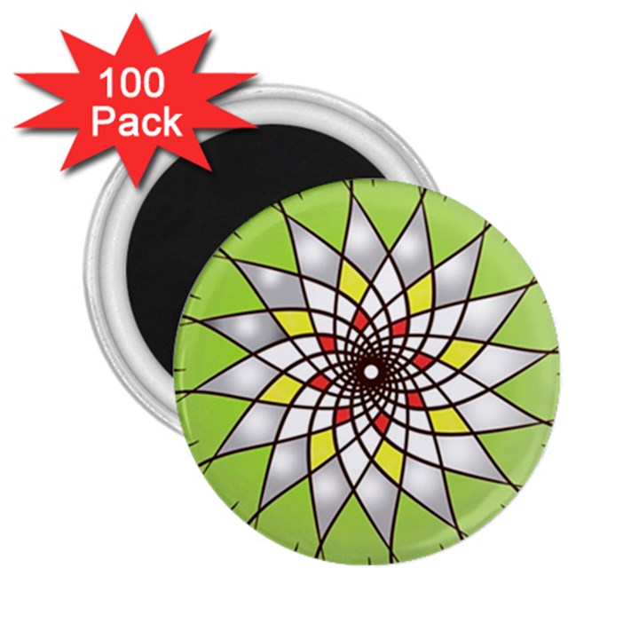 Mandala Model Figure Graphics 2.25  Magnets (100 pack) 