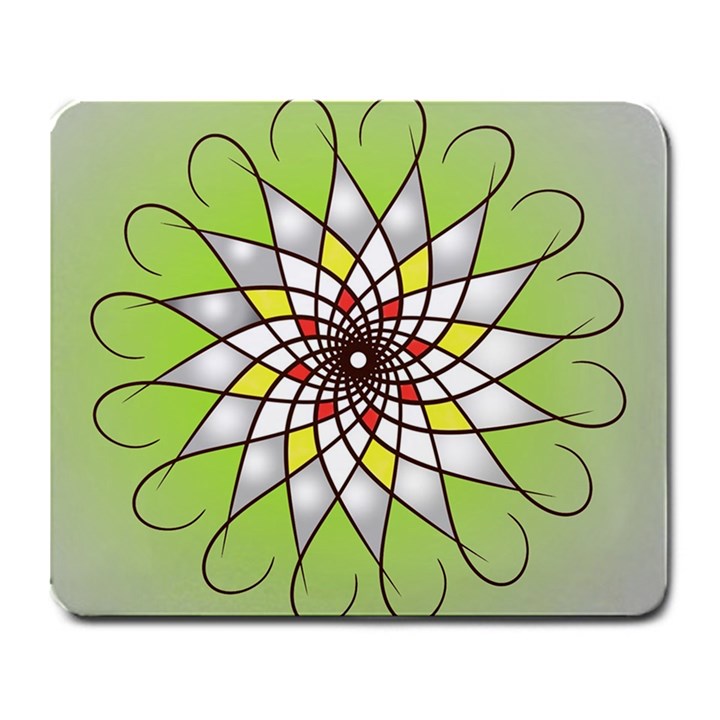 Mandala Model Figure Graphics Large Mousepads