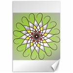 Mandala Model Figure Graphics Canvas 24  x 36  23.35 x34.74  Canvas - 1