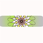 Mandala Model Figure Graphics Large Bar Mats 32 x8.5  Bar Mat