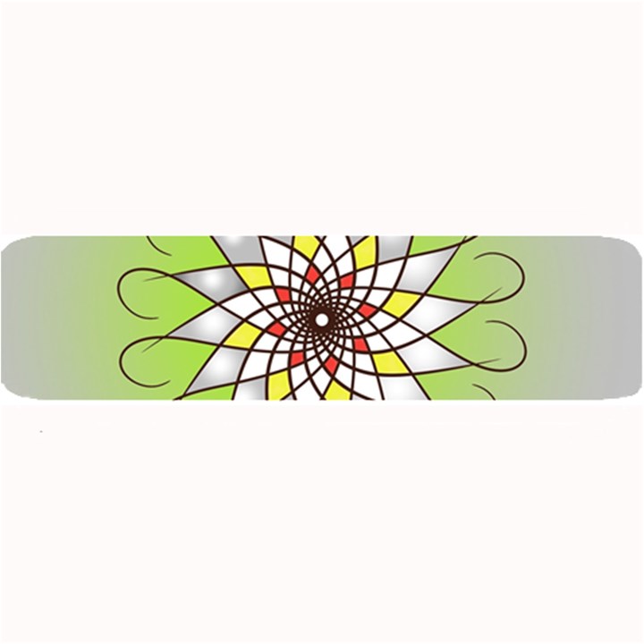 Mandala Model Figure Graphics Large Bar Mats