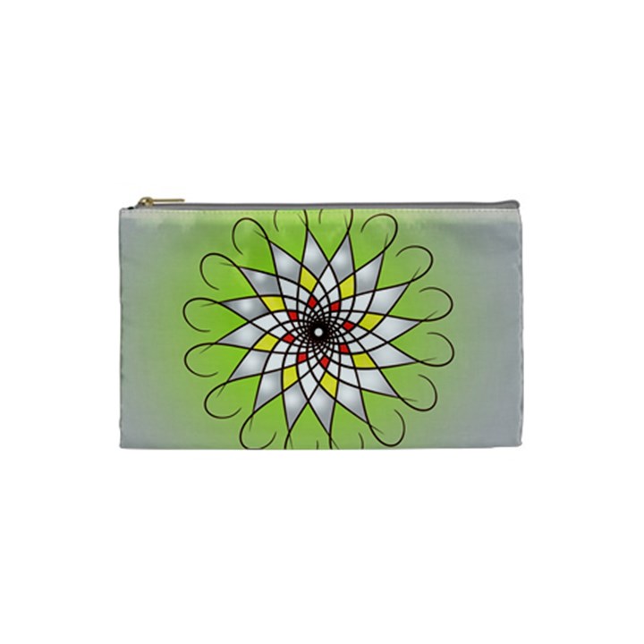 Mandala Model Figure Graphics Cosmetic Bag (Small)