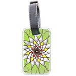 Mandala Model Figure Graphics Luggage Tags (Two Sides) Front