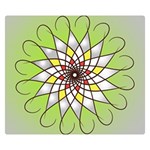 Mandala Model Figure Graphics Double Sided Flano Blanket (Small)  50 x40  Blanket Front