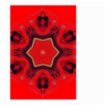 Chakra Art Heart Healing Red Large Garden Flag (Two Sides) Front