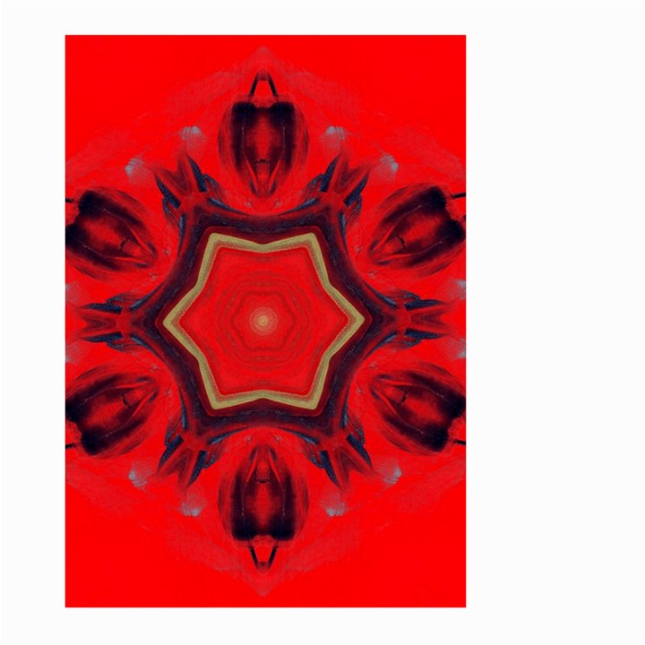 Chakra Art Heart Healing Red Large Garden Flag (Two Sides)