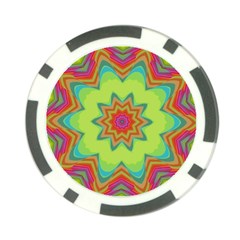 Abstract Art Abstract Background Pattern Poker Chip Card Guard by Simbadda