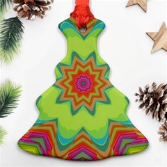 Abstract Art Abstract Background Pattern Ornament (christmas Tree)  by Simbadda