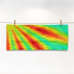 Graphic Kaleidoscope Geometric Hand Towel by Simbadda