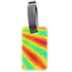 Graphic Kaleidoscope Geometric Luggage Tags (two Sides) by Simbadda