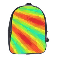 Graphic Kaleidoscope Geometric School Bag (xl) by Simbadda