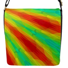 Graphic Kaleidoscope Geometric Flap Closure Messenger Bag (s) by Simbadda