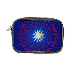 Mandala Abstract Fractal Patriotic Coin Purse by Simbadda