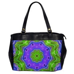 Abstract Art Colorful Oversize Office Handbag by Simbadda