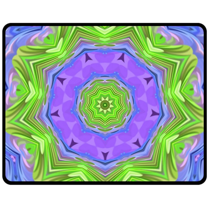 Abstract Art Colorful Fleece Blanket (Medium) 