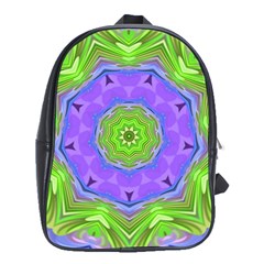 Abstract Art Colorful School Bag (xl) by Simbadda