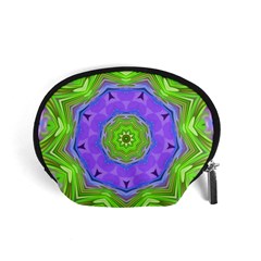 Abstract Art Colorful Accessory Pouch (small) by Simbadda