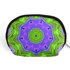 Abstract Art Colorful Accessory Pouch (medium) by Simbadda