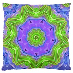 Abstract Art Colorful Standard Flano Cushion Case (one Side) by Simbadda