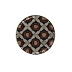 Texture Background Pattern Hat Clip Ball Marker by Simbadda