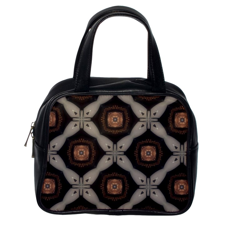 Texture Background Pattern Classic Handbag (One Side)