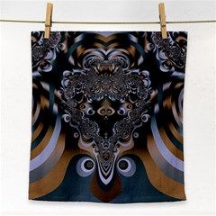 Art Pattern Fractal Art Artwork Design Face Towel by Simbadda