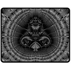 Art Artwork Fractal Digital Art Double Sided Fleece Blanket (medium)  by Simbadda